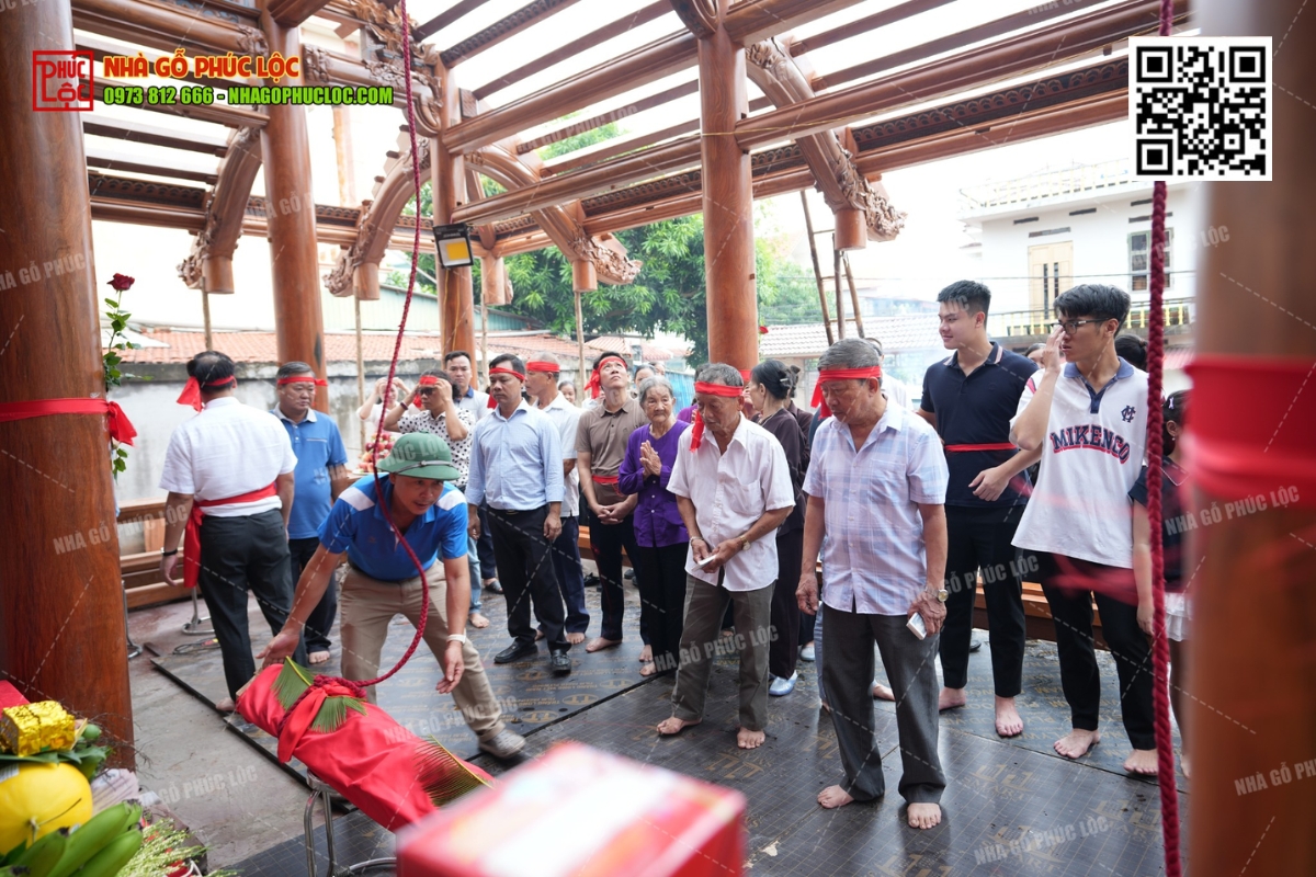 Thủ tục, vật lễ và trình tự thực hiện lễ cúng cất nóc nhà